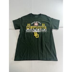 Baylor Football 2021 Big 12 Champions T Shirt Size Medium